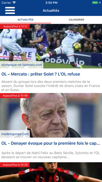 Emulate iPhone app Lyon actu en direct using MyAndroid Emulate iPhone app Lyon actu en direct using MyAndroid