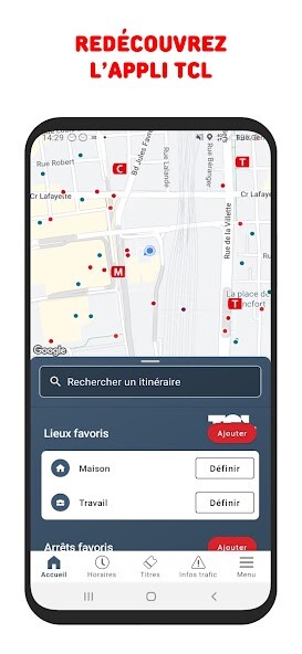 Emulate iPhone app Lyon public transport using MyAndroid Emulate iPhone app Lyon public transport using MyAndroid