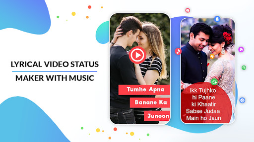 Run android online APK Lyrical Photo Video Maker With Music: Status Video from MyAndroid or emulate Lyrical Photo Video Maker With Music: Status Video using MyAndroid