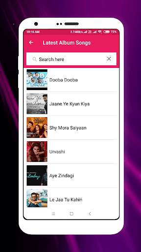 Run android online APK Lyrics - Bollywood Song Lyrics - Album Songs from MyAndroid or emulate Lyrics - Bollywood Song Lyrics - Album Songs using MyAndroid