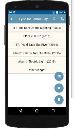 Emulate Android APK Lyrics for James Bay Emulate Android APK Lyrics for James Bay