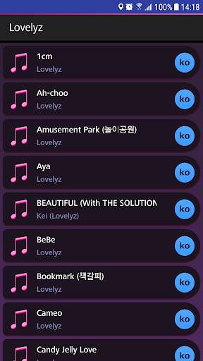 Run android online APK Lyrics for Lovelyz (Offline) from MyAndroid or emulate Lyrics for Lovelyz (Offline) using MyAndroid