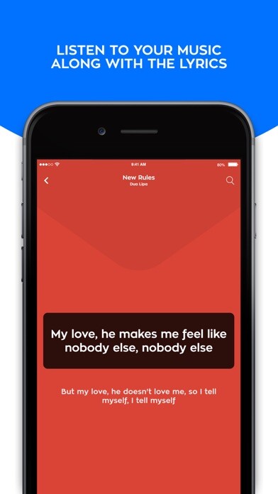 Emulate iPhone app Lyrics Mania using MyAndroid Emulate iPhone app Lyrics Mania using MyAndroid