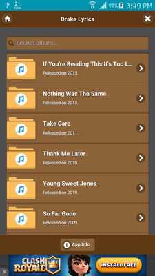 Emulate Android APK Lyrics of Drake Complete Emulate Android APK Lyrics of Drake Complete