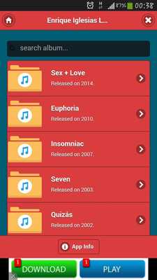 Emulate Android APK Lyrics of Enrique Iglesias Emulate Android APK Lyrics of Enrique Iglesias