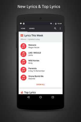 Emulate Android APK Lyrify - Lyric For Youtube Emulate Android APK Lyrify - Lyric For Youtube
