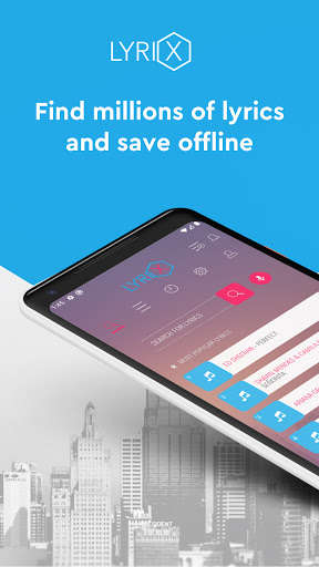 Run android online APK Lyrix - Find Song Lyrics and Save Offline from MyAndroid or emulate Lyrix - Find Song Lyrics and Save Offline using MyAndroid