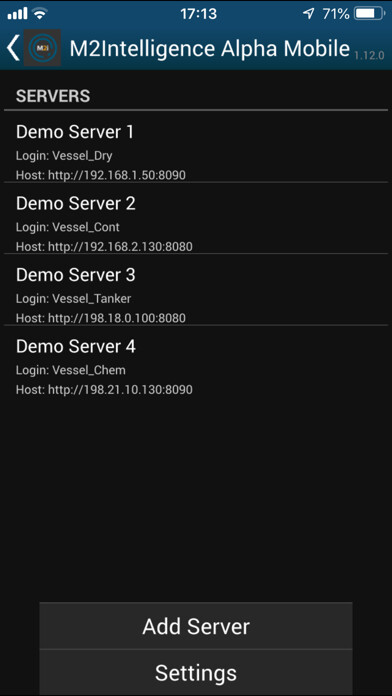 Emulate iPhone app M2Intelligence Alpha Mobile using MyAndroid Emulate iPhone app M2Intelligence Alpha Mobile using MyAndroid