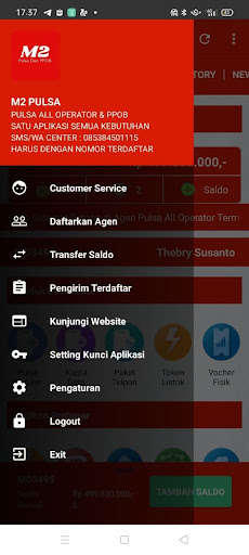 Run android online APK M2 Pulsa from MyAndroid or emulate M2 Pulsa using MyAndroid