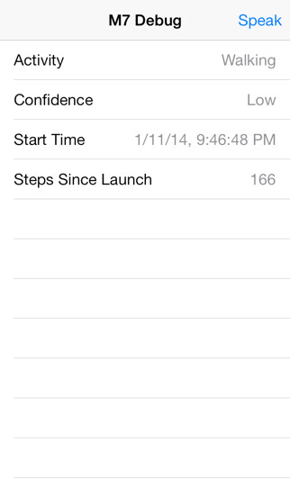 Emulate iPhone app M7 Debug using MyAndroid