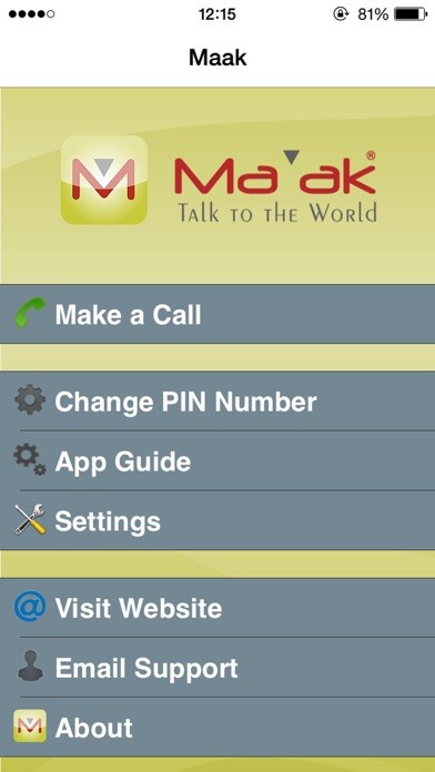 Emulate iPhone app Maak Card Jordan using MyAndroid Emulate iPhone app Maak Card Jordan using MyAndroid