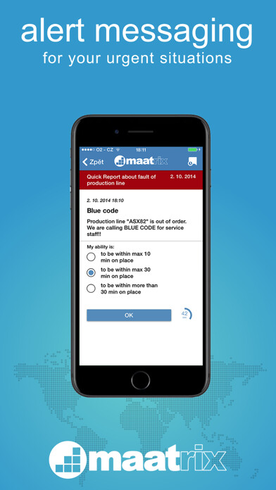 Emulate iPhone app Maatrix using MyAndroid