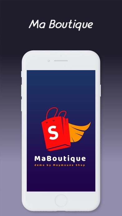Emulate iPhone app Ma Boutique avec Maymoune Apps using MyAndroid