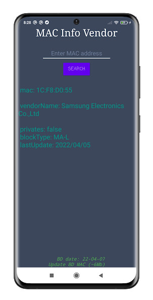 Run android online APK MAC address and manufacturer from MyAndroid or emulate MAC address and manufacturer using MyAndroid Run android online APK MAC address and manufacturer from MyAndroid or emulate MAC address and manufacturer using MyAndroid