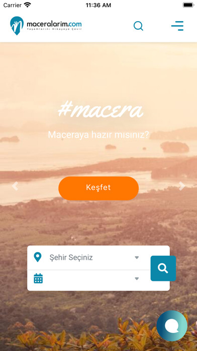 Emulate iPhone app Maceralarım using MyAndroid