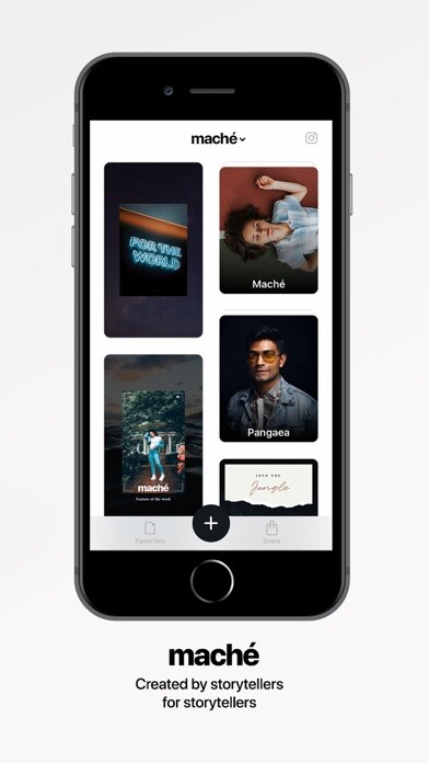 Emulate iPhone app Mache - Your Story Editor using MyAndroid