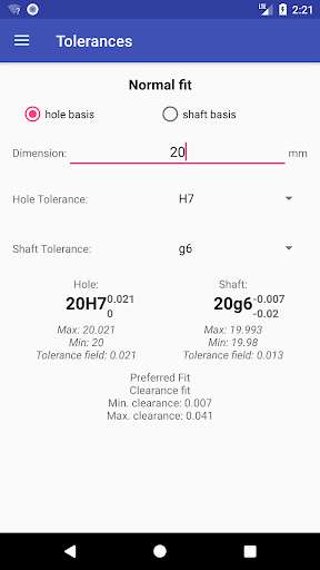 Run android online APK Machining tolerances from MyAndroid or emulate Machining tolerances using MyAndroid