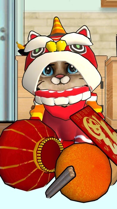 Emulate iPhone app Macho Cat : Pet Cat Simulator using MyAndroid