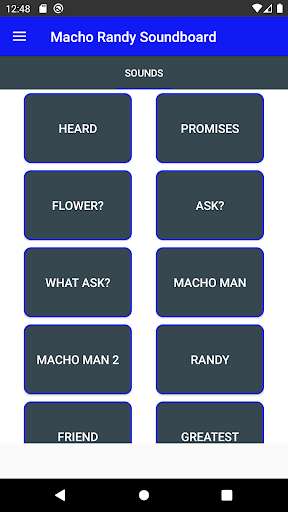 Run android online APK Macho Randy Soundboard from MyAndroid or emulate Macho Randy Soundboard using MyAndroid Run android online APK Macho Randy Soundboard from MyAndroid or emulate Macho Randy Soundboard using MyAndroid