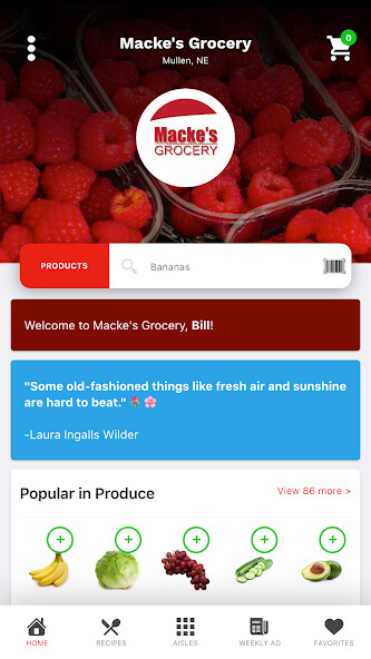 Run android online APK Mackes Grocery from MyAndroid or emulate Mackes Grocery using MyAndroid