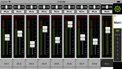 Emulate iPhone app Mackie Master Fader 5 using MyAndroid Emulate iPhone app Mackie Master Fader 5 using MyAndroid