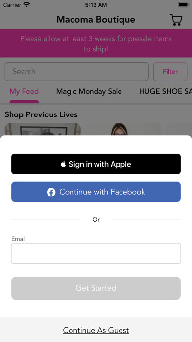 Run android online APK Macoma Boutique from MyAndroid or emulate Macoma Boutique using MyAndroid
