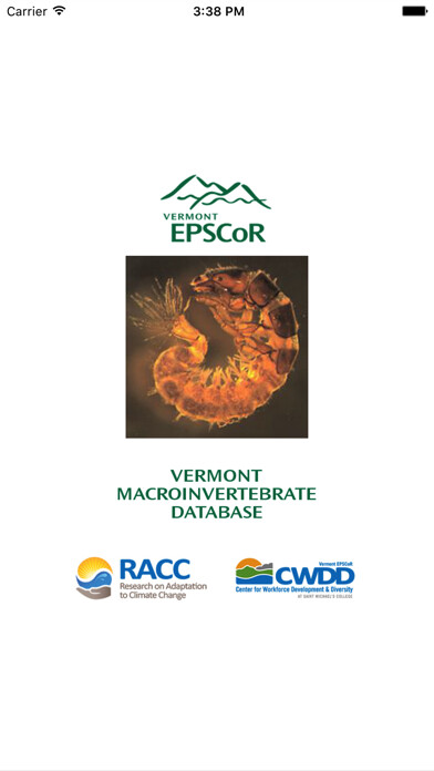 Emulate iPhone app MacroInvertebrates using MyAndroid
