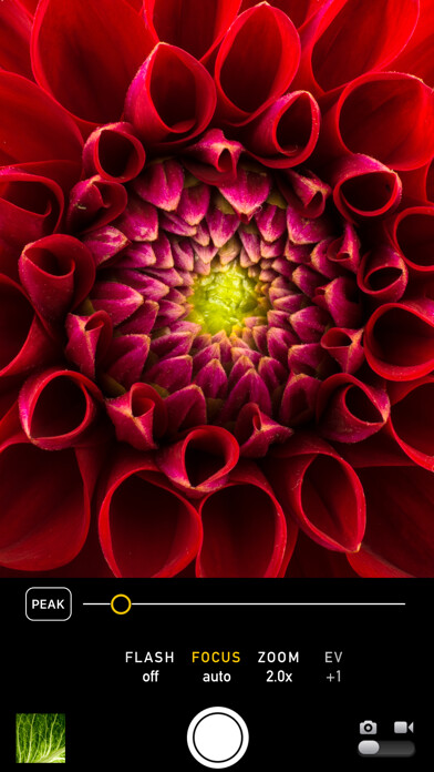 Emulate iPhone app Macro Mode using MyAndroid
