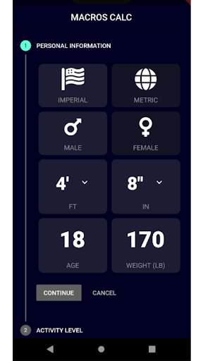 Run android online APK macros calc from MyAndroid or emulate macros calc using MyAndroid Run android online APK macros calc from MyAndroid or emulate macros calc using MyAndroid