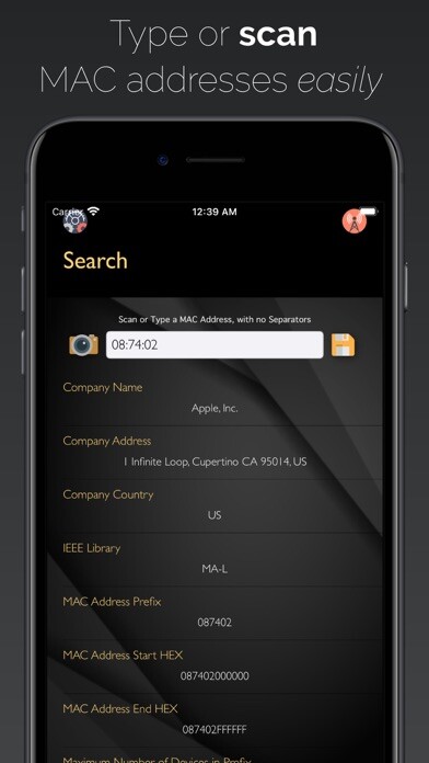 Emulate iPhone app MAC Vendors using MyAndroid Emulate iPhone app MAC Vendors using MyAndroid