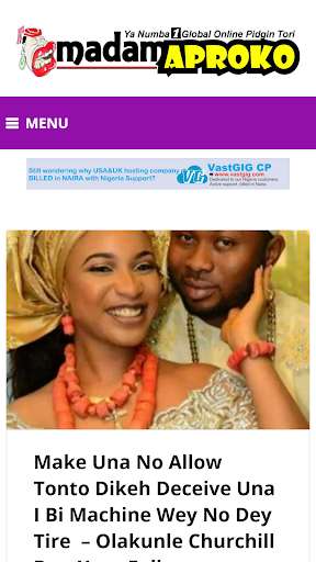 Run android online APK MadamAproko - Hot Pidgin Tori from MyAndroid or emulate MadamAproko - Hot Pidgin Tori using MyAndroid