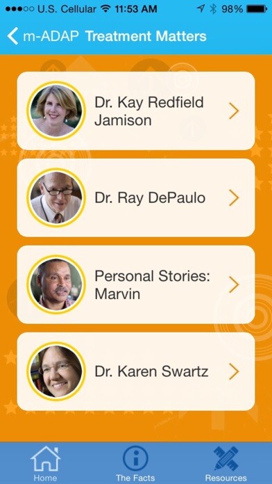 Emulate iPhone app mADAP Depression Education using MyAndroid Emulate iPhone app mADAP Depression Education using MyAndroid