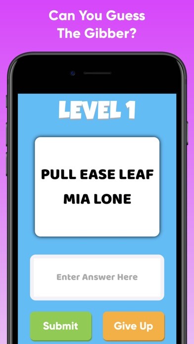Emulate iPhone app Mad Babble - Guess The Word using MyAndroid