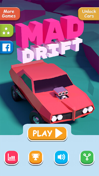 Emulate iPhone app Mad Drift - Car Drifting Games using MyAndroid
