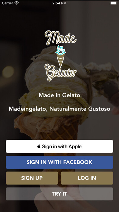 Emulate iPhone app Made in Gelato using MyAndroid