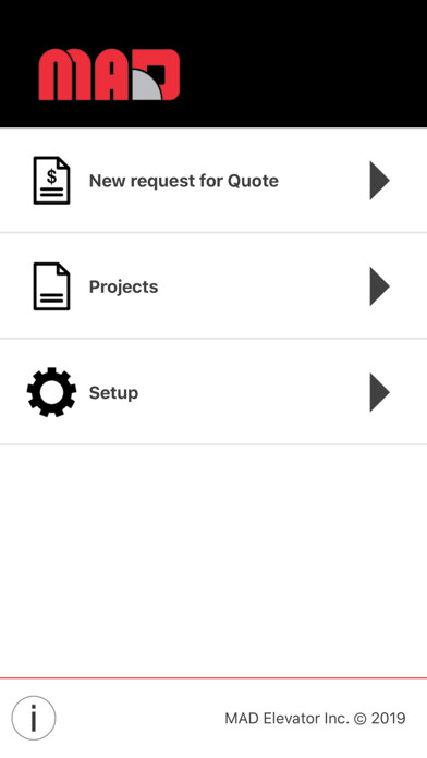 Emulate iPhone app MAD ELEVATOR – QUICK QUOTE using MyAndroid Emulate iPhone app MAD ELEVATOR – QUICK QUOTE using MyAndroid