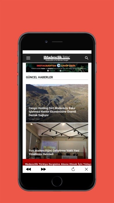 Emulate iPhone app Madencilik Türkiye Dergisi using MyAndroid Emulate iPhone app Madencilik Türkiye Dergisi using MyAndroid