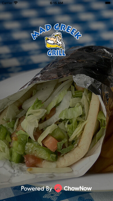 Emulate iPhone app Mad Greek Grill using MyAndroid Emulate iPhone app Mad Greek Grill using MyAndroid