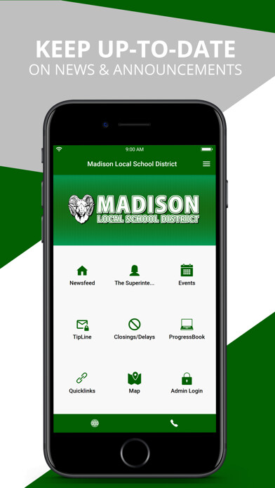 Emulate iPhone app Madison Local Schools - OH using MyAndroid Emulate iPhone app Madison Local Schools - OH using MyAndroid