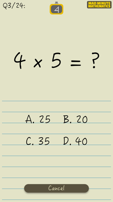 Emulate iPhone app Mad Minutes Mathematics using MyAndroid Emulate iPhone app Mad Minutes Mathematics using MyAndroid