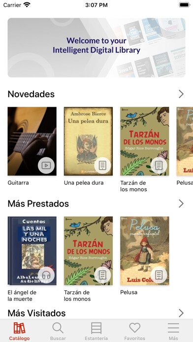 Emulate iPhone app MadREAD sin límites using MyAndroid