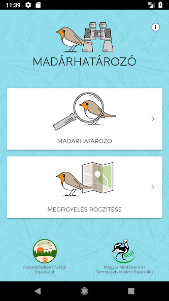 Run android online APK Madárhatározó from MyAndroid or emulate Madárhatározó using MyAndroid
