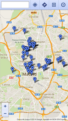 Emulate Android APK Madrid desde la barra