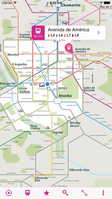 Emulate iPhone app Madrid Rail Map Lite using MyAndroid Emulate iPhone app Madrid Rail Map Lite using MyAndroid