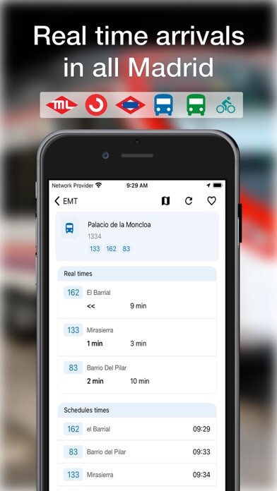 Emulate iPhone app Madrid Transport - TTP using MyAndroid Emulate iPhone app Madrid Transport - TTP using MyAndroid
