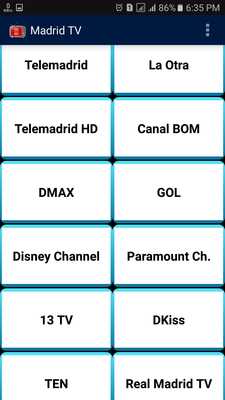 Emulate Android APK Madrid TV Emulate Android APK Madrid TV