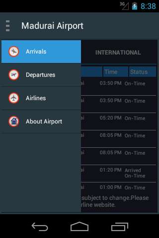 Run android online APK Madurai Airport from MyAndroid or emulate Madurai Airport using MyAndroid