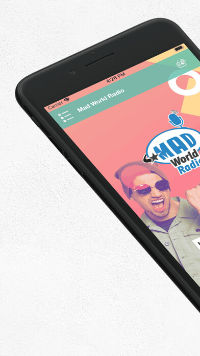 Emulate iPhone app Mad World Radio using MyAndroid