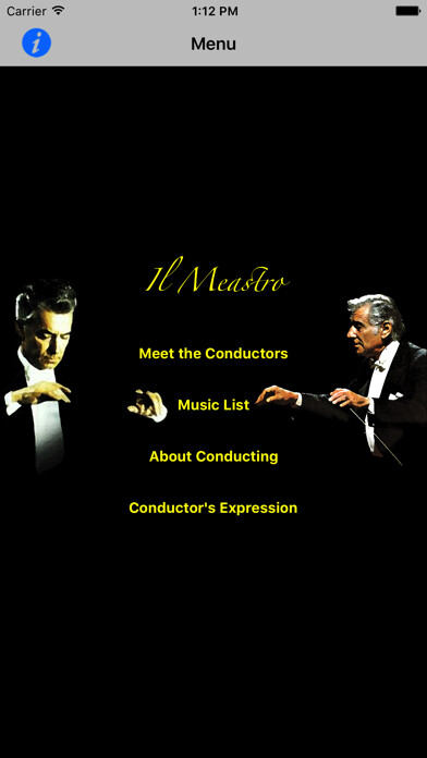 Emulate iPhone app Maestro - The Great Conductors using MyAndroid Emulate iPhone app Maestro - The Great Conductors using MyAndroid