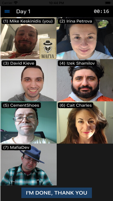 Emulate iPhone app Mafia Game with video chat using MyAndroid Emulate iPhone app Mafia Game with video chat using MyAndroid